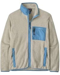 Patagonia - Synchilla Panelled Fleece Jacket - Lyst