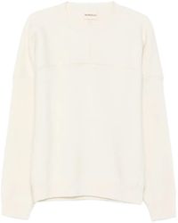 Mordecai - Panelled Wool Sweater - Lyst