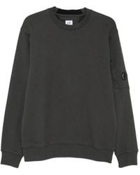 C.P. Company - Lens-Detail Sleeve-Pocket Sweatshirt - Lyst