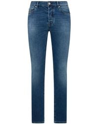 Moorer - Five-Pocket Denim Trousers - Lyst