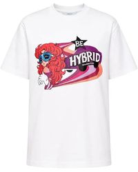 Pushbutton - Be Hybrid Graphic-Print T-Shirt - Lyst