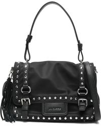 La Carrie - Athena Schoudertas Met Kwastje En Studs - Lyst