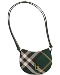 Burberry - Plaid Shoulder Bag - Lyst