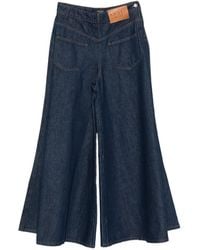A.W.A.K.E. MODE - Mirror Wide-Leg Jeans - Lyst