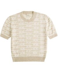 Tod's - Chain-motif Knitted Top - Lyst