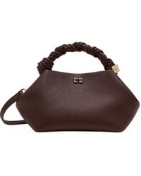 Ganni - Petit Sac À Main Bou À Anse Torsadée - Lyst