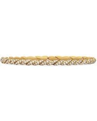 David Yurman - 18Kt Sculpted Cable Flex Bracelet (3.5Mm) - Lyst