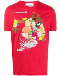 Iceberg - X Looney Tunes Cotton T-Shirt - Lyst