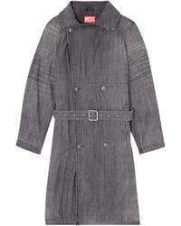 DIESEL - D-Matthew-Trench Coat - Lyst
