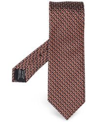 Tom Ford - Geometric-Pattern Silk Tie - Lyst