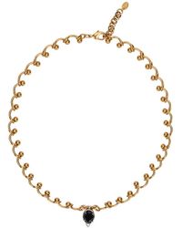 Red(V) - Knot Detail Pendant Necklace - Lyst
