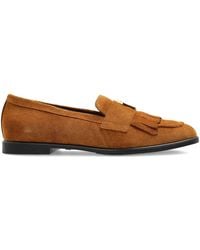 Furla - Chic Fringe-Detail Loafers - Lyst