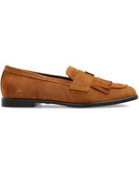 Furla - Chic Fringe-Detail Loafers - Lyst