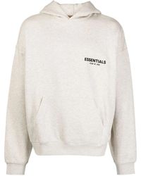 Fear Of God - Sudadera con capucha y logo estampado - Lyst