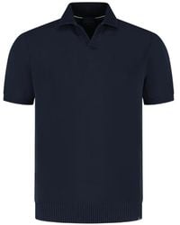 Paul & Shark - Collared Short-Sleeve Polo Shirt - Lyst