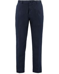 THE (Alphabet) - Pleated Cotton Trousers - Lyst