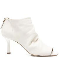 The Seller - Open-Toe Boots - Lyst