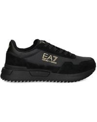 EA7 - Sneakers Mit Logo-Detail - Lyst