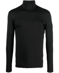 VTMNTS - Pull Col Roulé À Patch Logo - Lyst