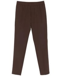 Pmds - Steve T.568 Elasticated-Waistband Trousers - Lyst