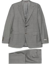 Canali - Wool Single-Breasted Suit - Lyst