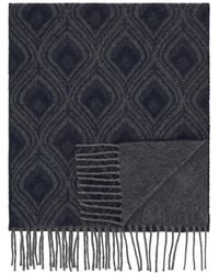 BOGGI - Scarf With Geometric Motif - Lyst