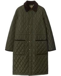 Burberry - Manteau À Design Matelassé - Lyst