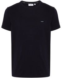 Calvin Klein - Camiseta con aplique del logo - Lyst