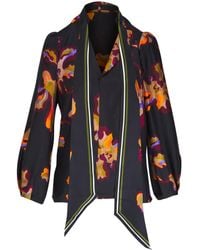 Dorothee Schumacher - フローラル シルクブラウス - Lyst