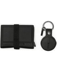 BOSS - Set Aus Kartenetui Und Anhänger Mit Logo-Prägung - Lyst