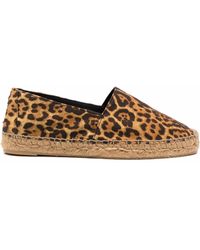 leopard espadrille sandal