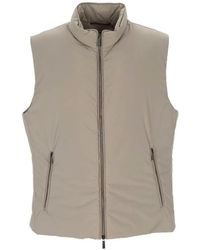 Moorer - High-Neck Gilet - Lyst