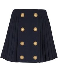 Balmain - プリーツミニスカート - Lyst