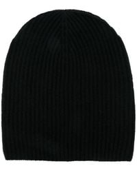 Allude - Ribbed Cashmere Beanie Hat - Lyst