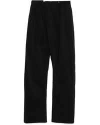MM6 by Maison Martin Margiela - Broek Met Geplooid Detail - Lyst