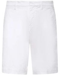 Fay - Buttoned Shorts - Lyst