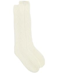 LA ROSE - Knitted Socks - Lyst