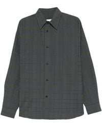 SAGE NATION - Chisholm Oversized Long-Sleeve Check Shirt - Lyst