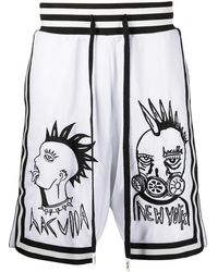 Haculla - Face Off Print Basketball Shorts - Lyst