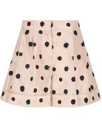 Fendi - Pantalones cortos con pinzas - Lyst