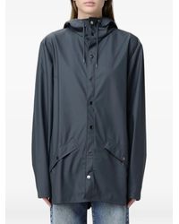 Rains - Hooded Press-Stud Jacket - Lyst