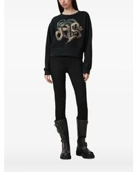AllSaints - Sequin-Embellished Sweatshirt - Lyst