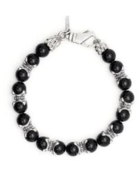 Emanuele Bicocchi - Mix Beaded Bracelet - Lyst