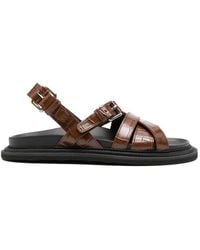 Moschino - Buckle Strap Sandals - Lyst