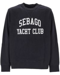 Sebago - Logo-Print Sweatshirt - Lyst