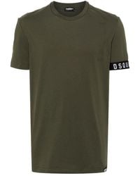 DSquared² - T-shirt à bandes logo - Lyst