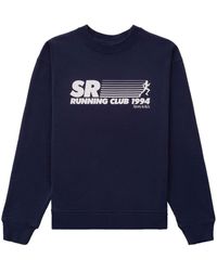 Sporty & Rich - Sr Running Club スウェットシャツ - Lyst