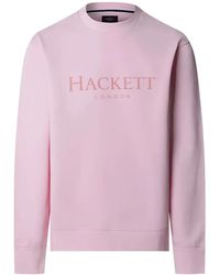 Hackett - Logo-Print Sweatshirt - Lyst