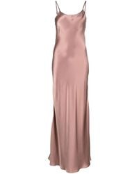 Voz - Liquid Slip Satin Dress - Lyst