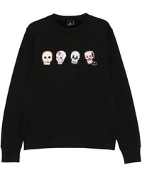 Paul Smith - Skull-Print Sweatshirt - Lyst